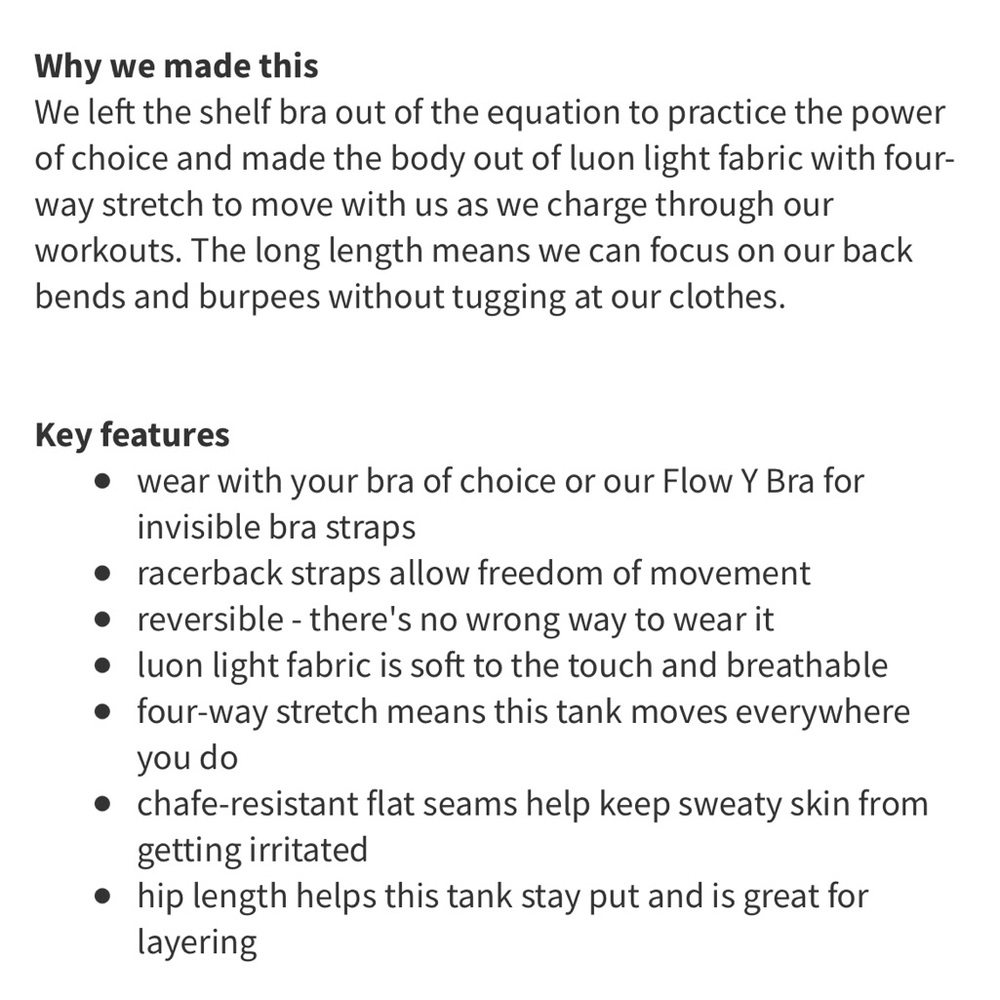 ✨BUNDLE OF 3✨ lululemon athletica “Cool Racerback” Tank, Size 8 - Picture 10 of 10